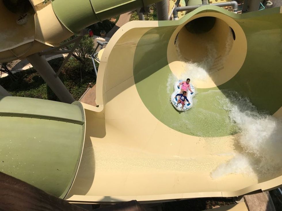 Atlantis Sanya hybrid ride at Aquaventure