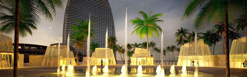 atlantis sanya resort kerzner tower Blooloop