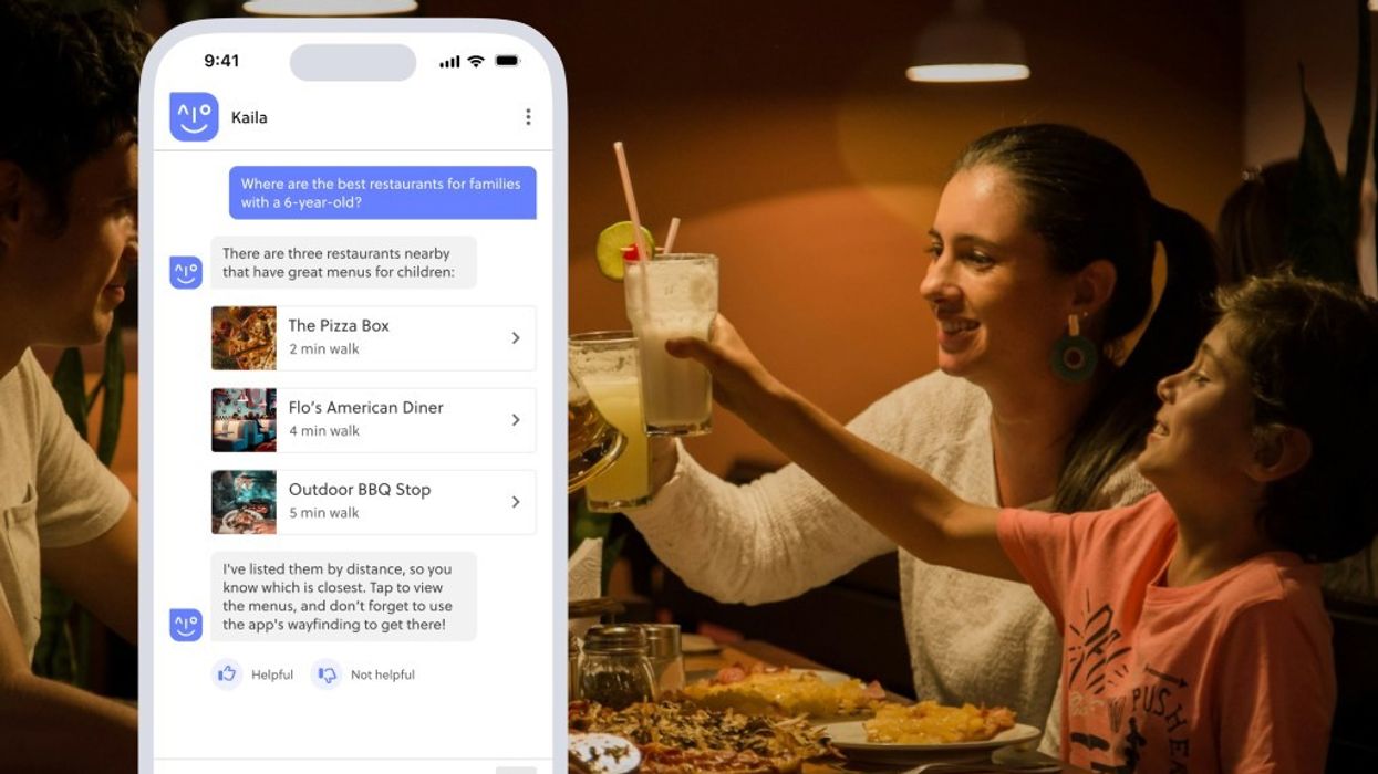 Attractions.io AI assistant pizza