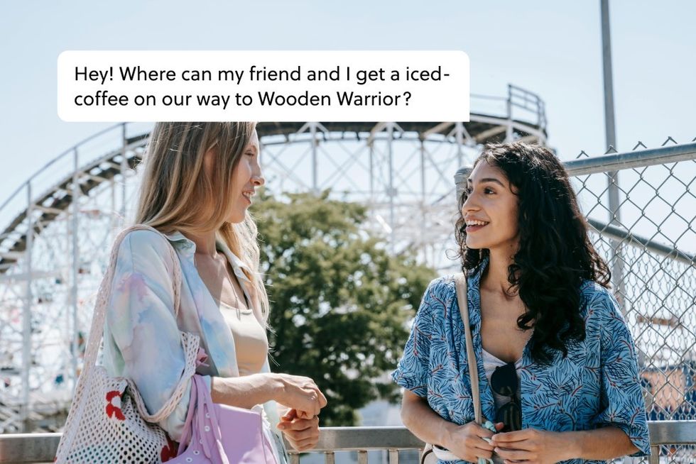 Attractions.io AI assistant refreshments