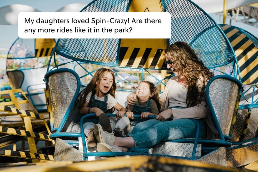 Attractions.io AI assistant ride suggestions