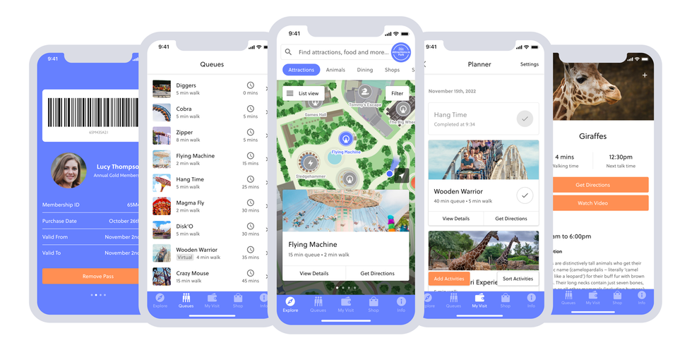 attractions.io app selection