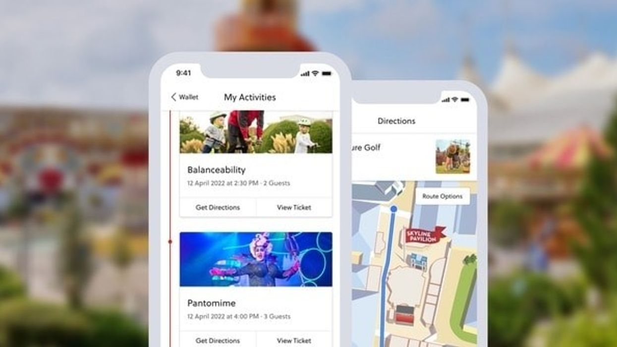 attractions.io Butlins mobile app