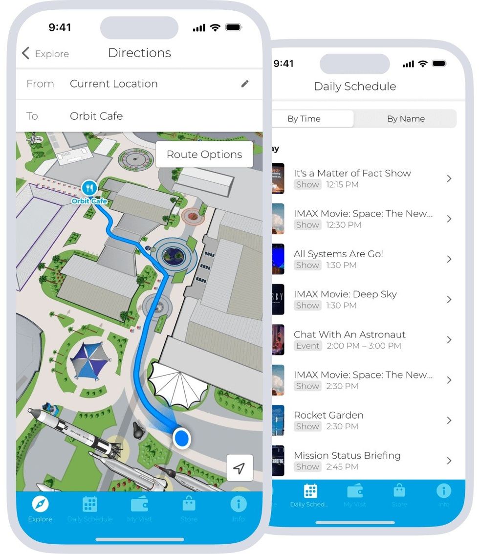 Attractions.io Kennedy Space Center Visitor Complex app