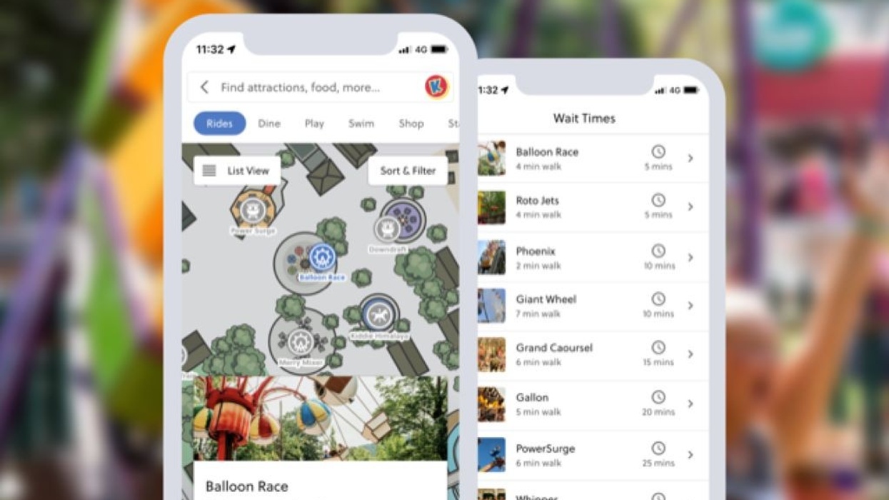 Attractions.io Knoebels app