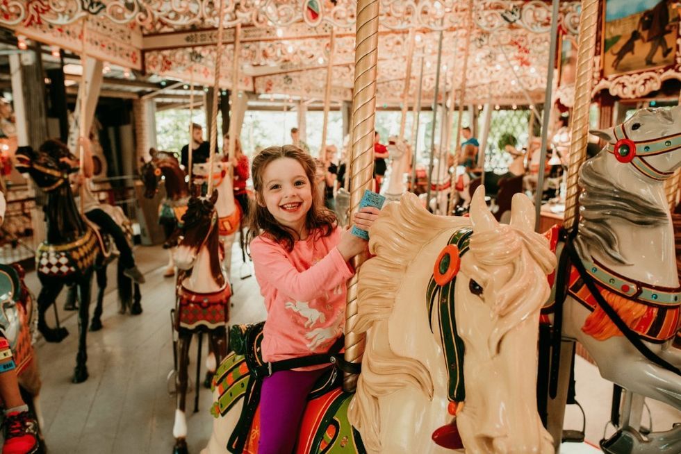 Attractions.io Knoebels carousel