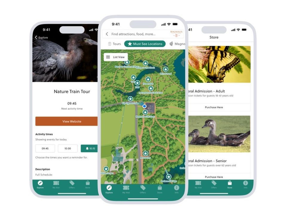 Attractions.io mobile app Magnolia Plantation & Gardens