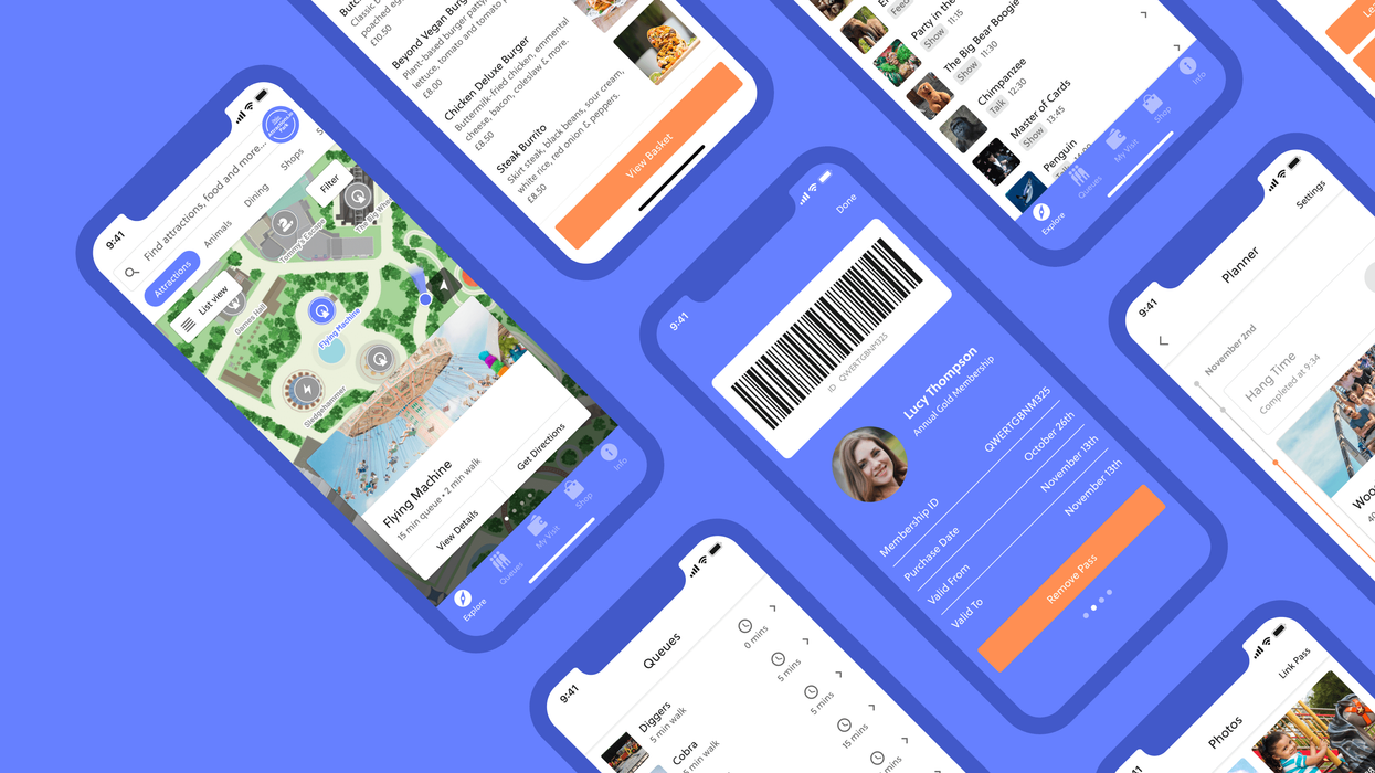 Attractions.io phone screen