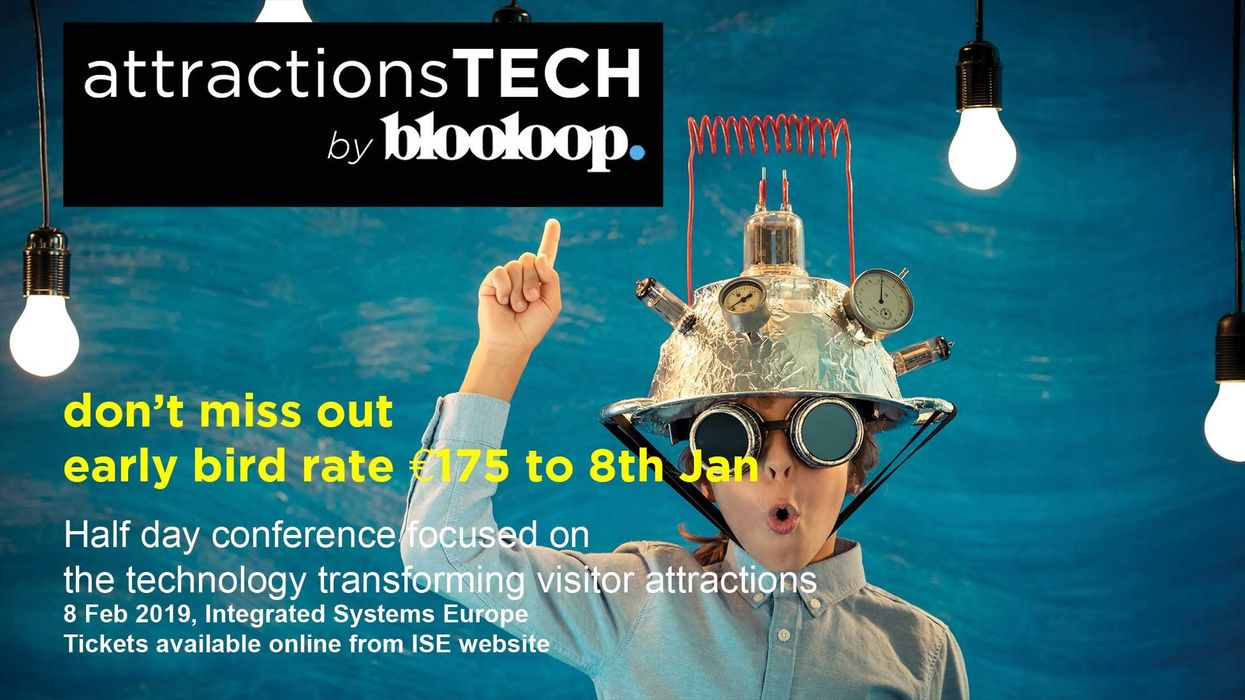 attractions tech by blooloop ISE early bird