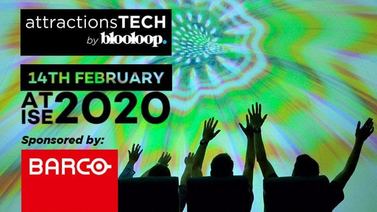 attractionsTECH by blooloop at ISE 2020 sponsored by Barco