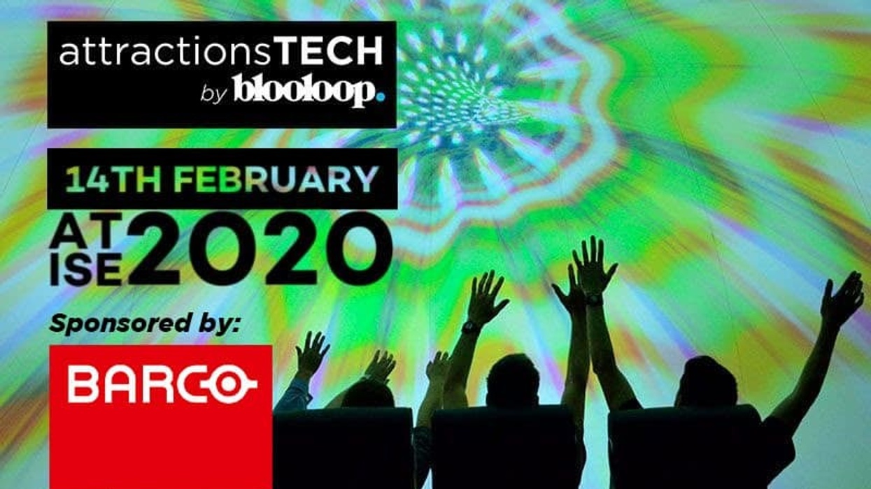 attractionsTECH by blooloop at ISE 2020 sponsored by Barco