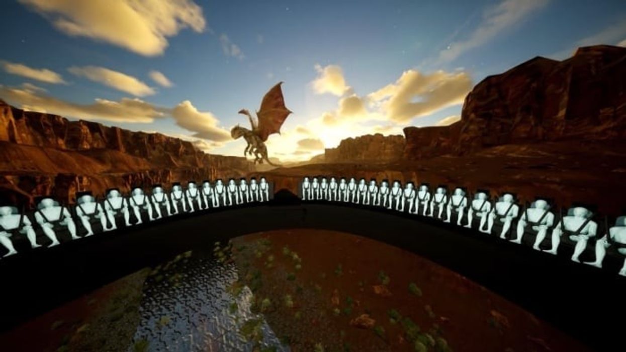 Attraktion Intamin Dome Ride Theatre