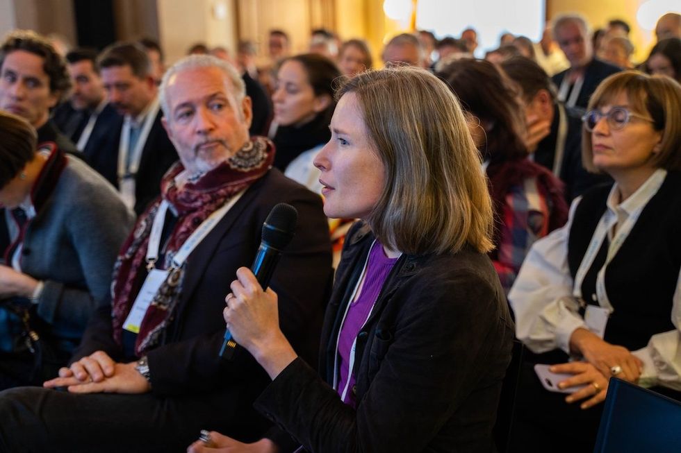 Audience participation at the Brand Experience Center Conference 2025.