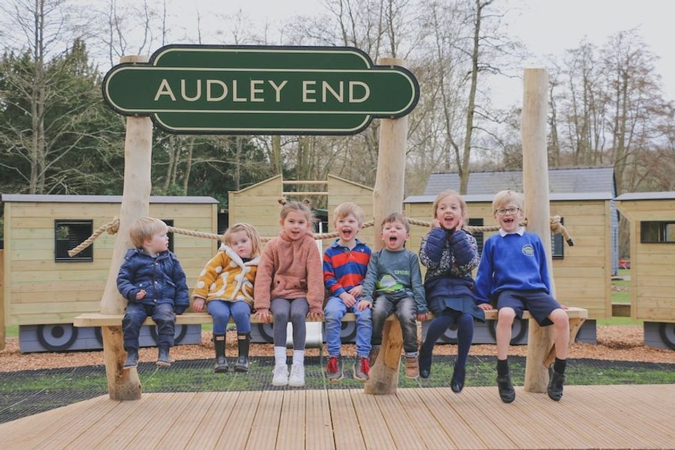 Audley End Miniature Railway reopening outdoor play