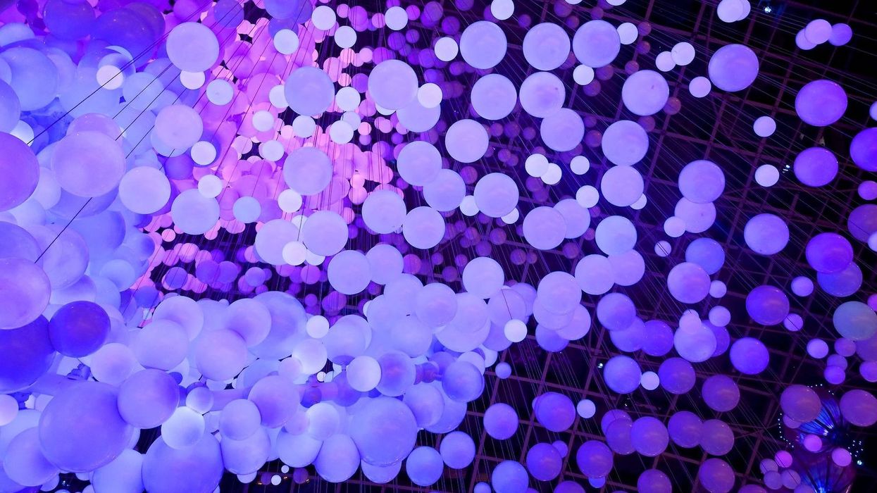 Aura Forest at the Edge of the Sky