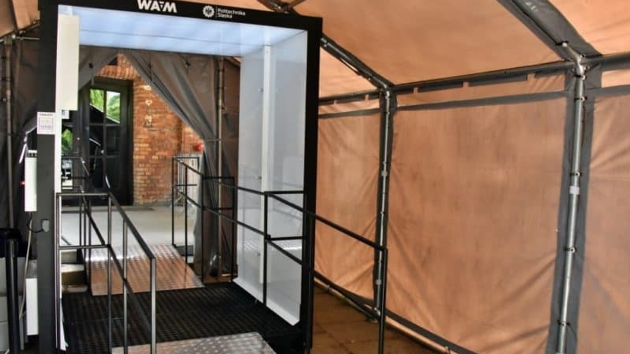 auschwitz birkenau sanitation gate