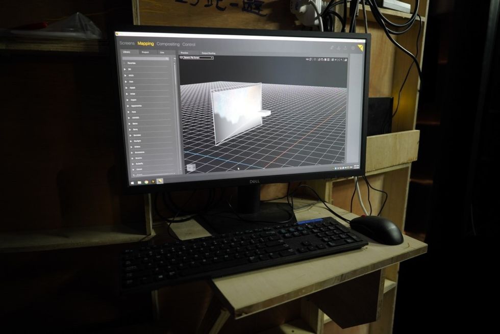 AV Stumpfl Hong Kong Space Museum monitor