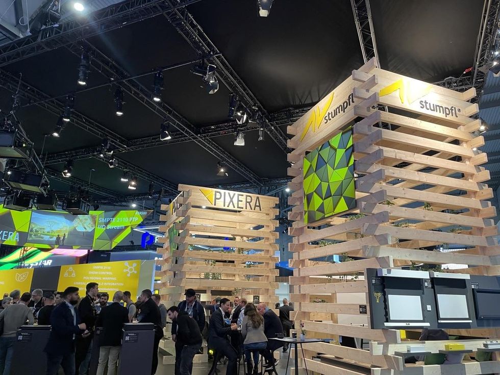 AV Stumpfl ISE booth