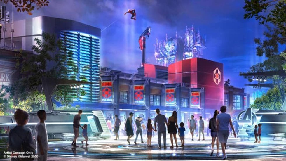 avengers campus disneyland
