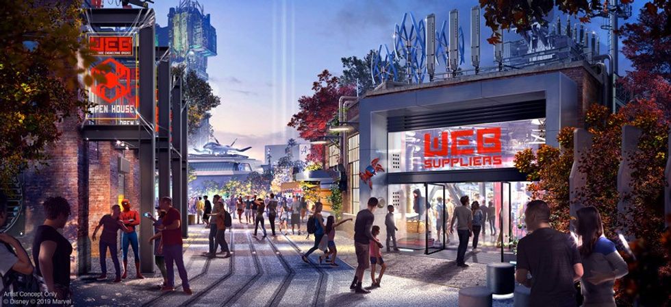 avengers campus disneyland