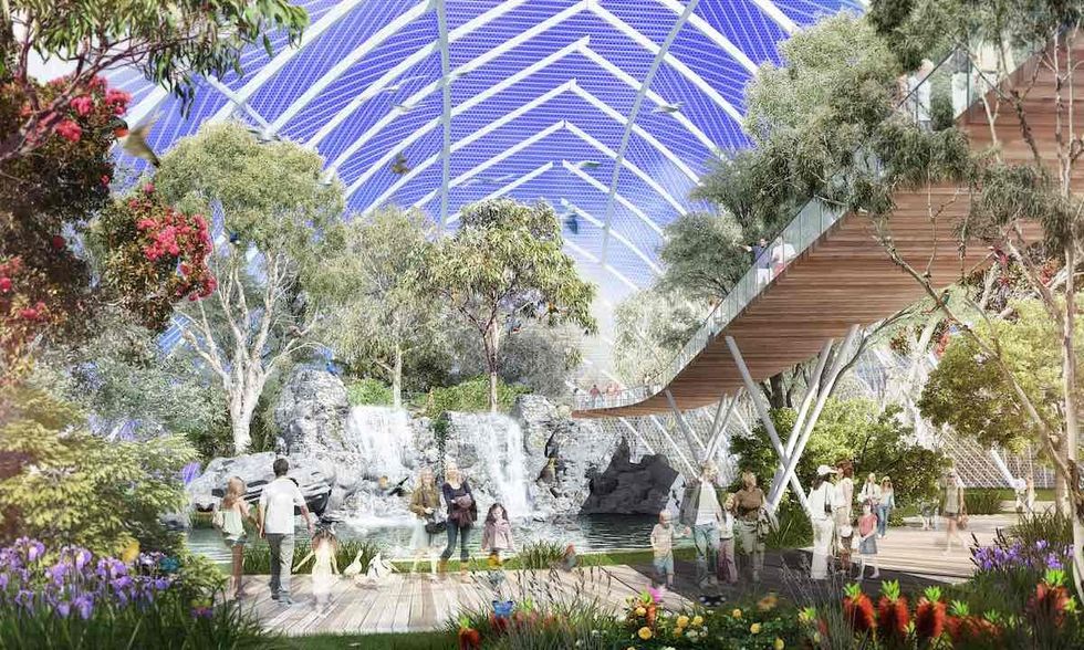 Aviary cleland wildlife park adelaide Lang Kwai Fong Group master plan (1)