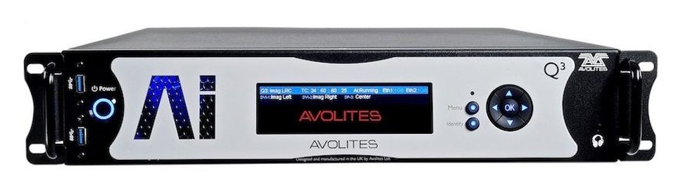 Avolites Q3 Media Server powers light and video integration