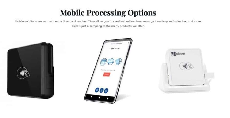 Axia mobile payment processing