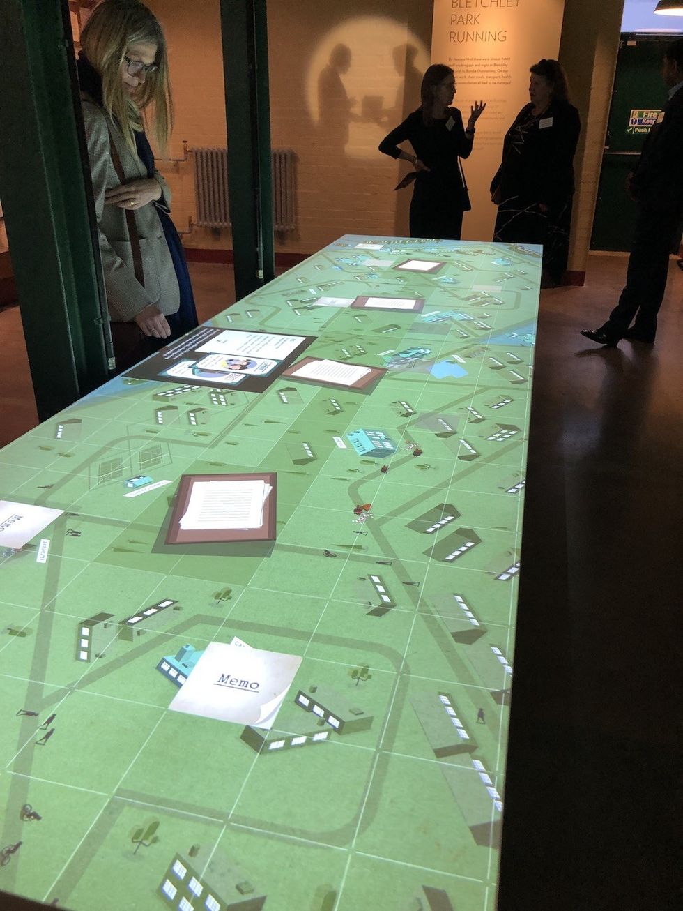 AY-PE Bletchley Park Plotting Room