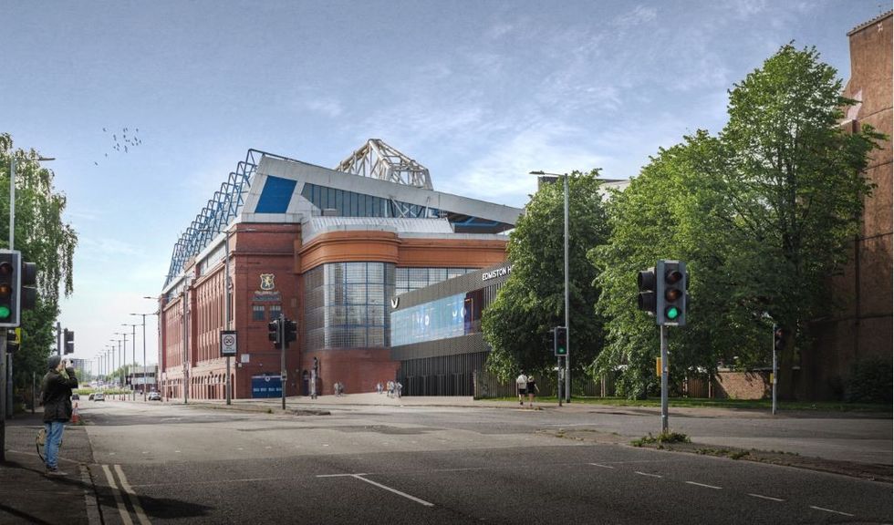 AY-PE Rangers Stadium Museum Exterior