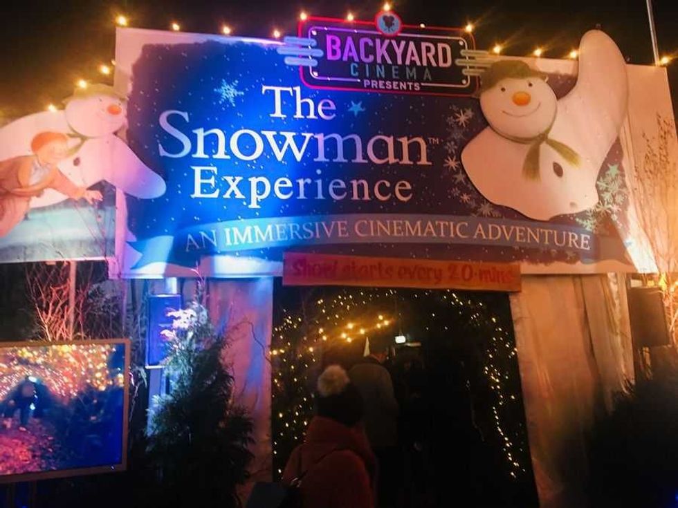Backyard Cinema, The Snowman Experience