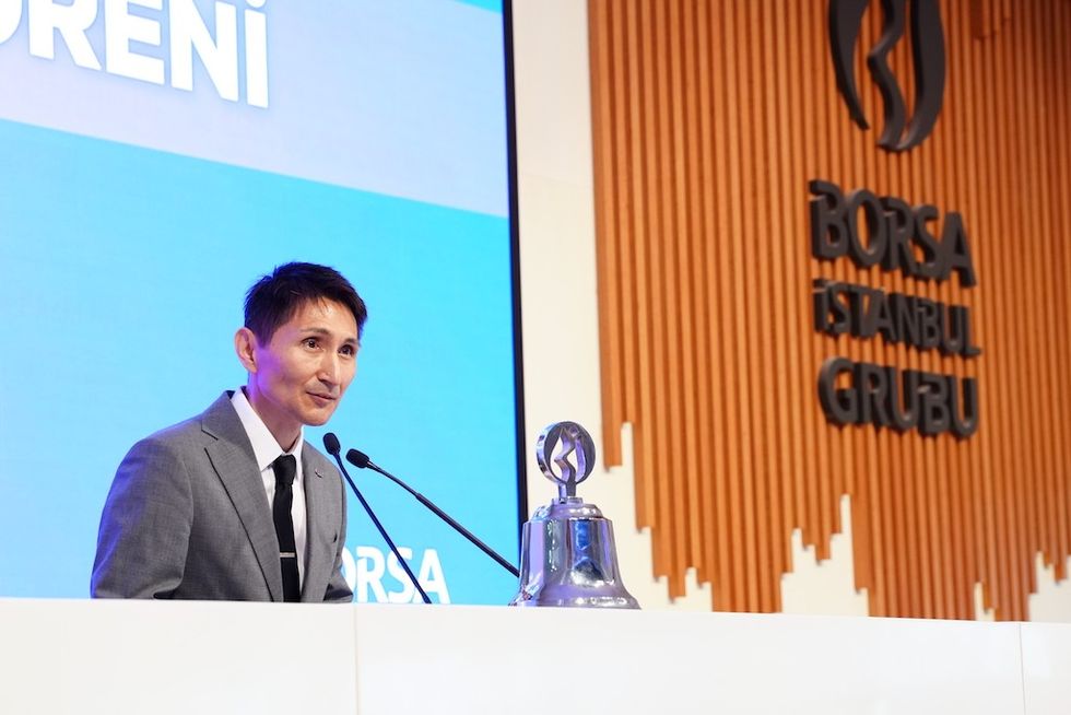 BAKIT BAYDALIEV DOf Robotics IPO ceremony