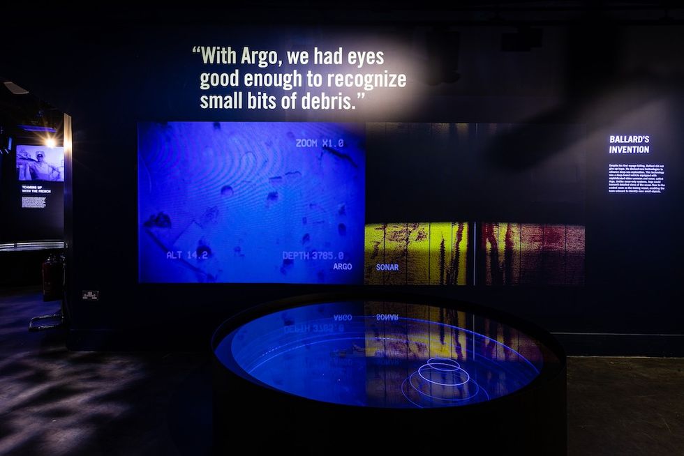 Ballard's Quest Titanic Belfast