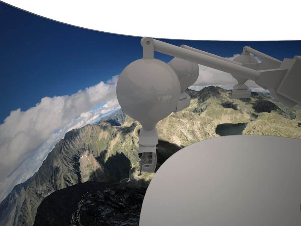 Baloon Fly 360 project syntropy Intamin Valerio Mazzoli