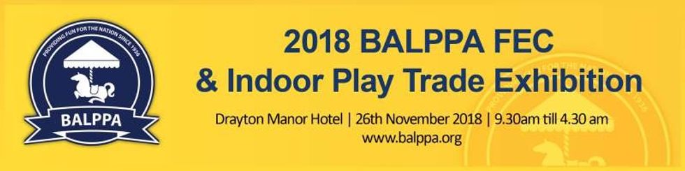 balppa fec and indoor play trade exhibition 2018 poster