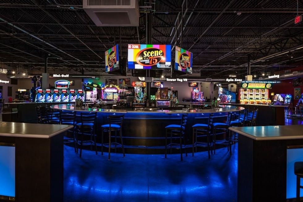 Bar area at Scene 75