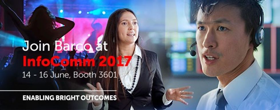 Barco 4K laser UDX projectors set to work their magic at InfoComm 2017