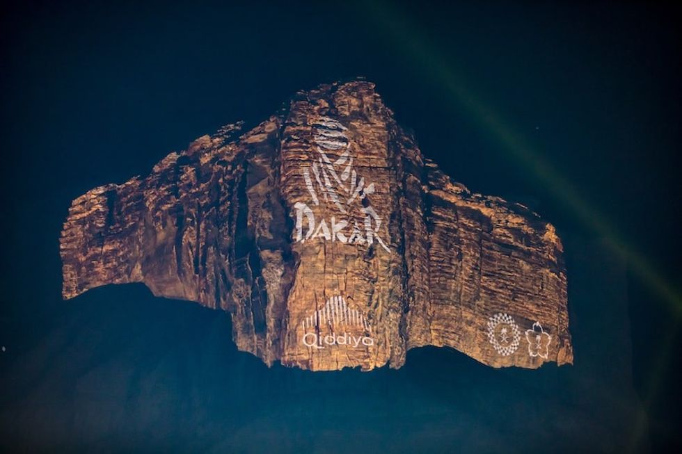 Barco Dakar Qiddiya projection