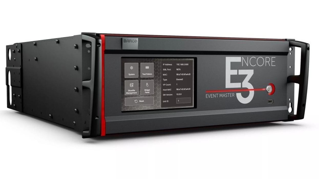 Barco launches Encore3