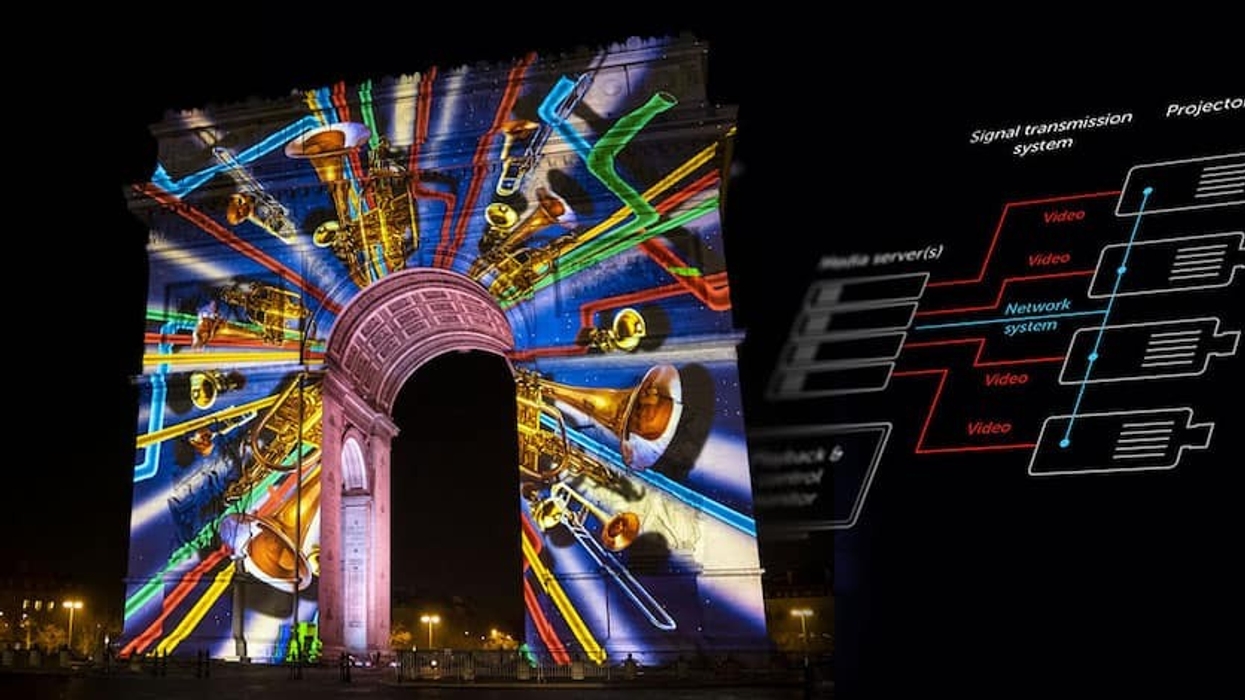 Barco projection mapping