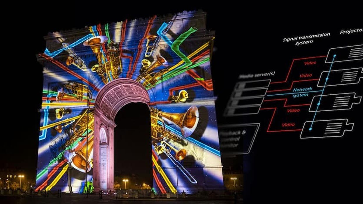 Barco projection mapping