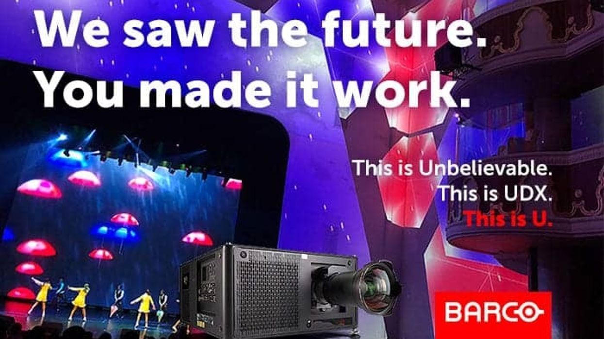 Barco UDX at ISE 2019