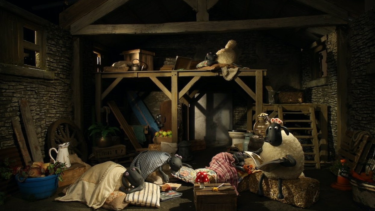 Barn Shaun the Sheep Exhibition Japan