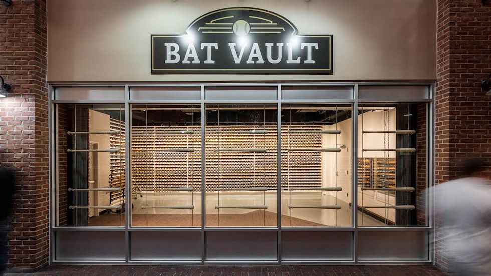 Bat Vault Louisville Slugger Museum