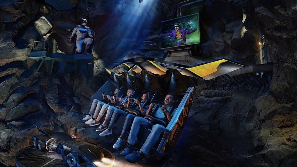 Batman: Knight Flight at Warner Bros. World Abu Dhabi