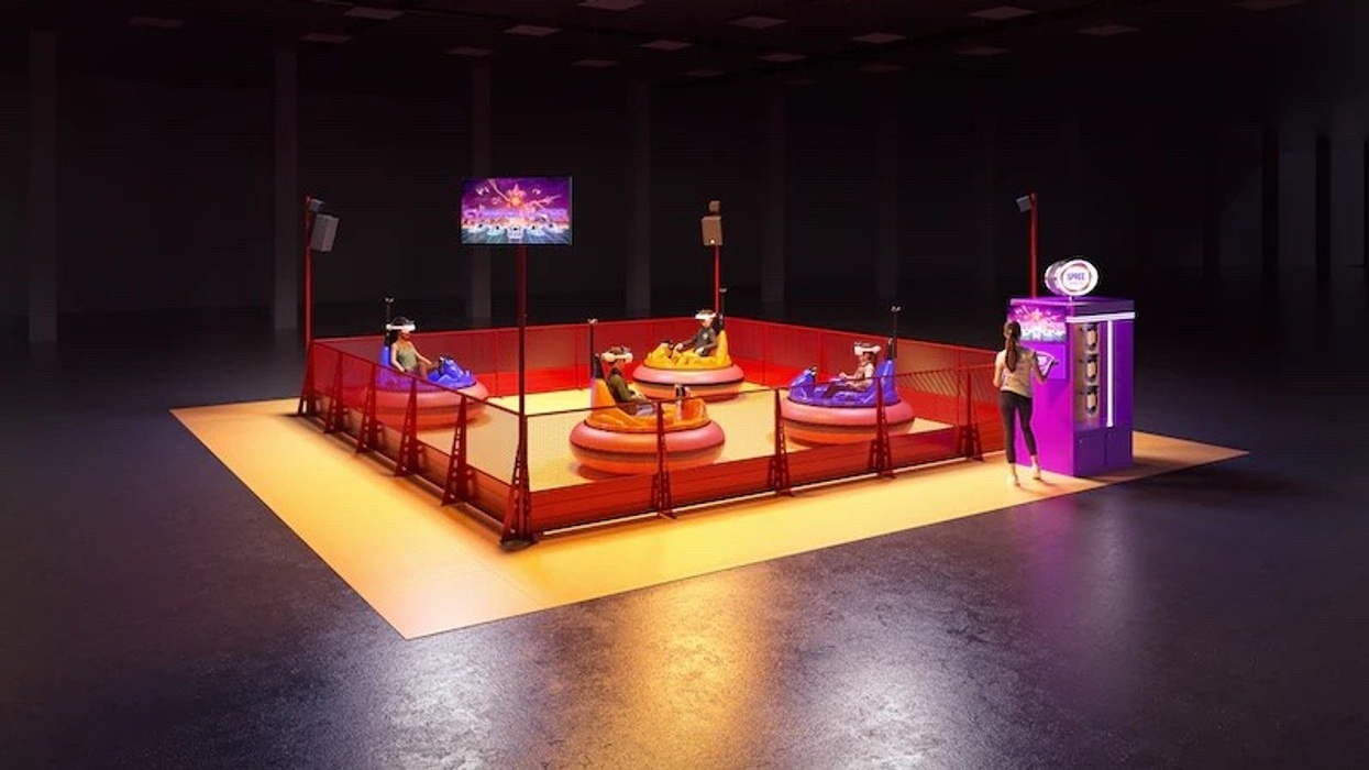 Battery Powered VR Bumper Cars spree interactive