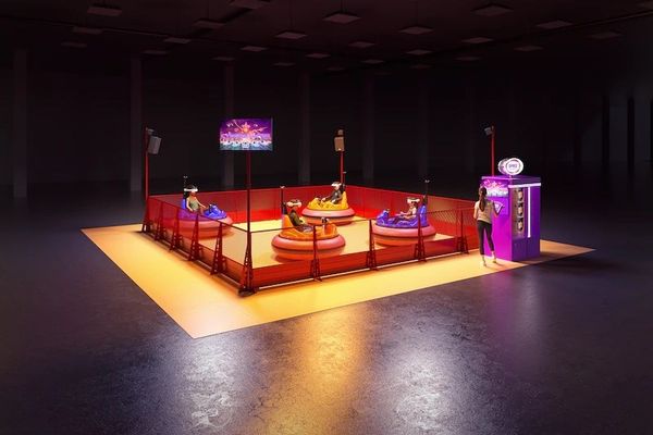 Battery Powered VR Bumper Cars spree interactive