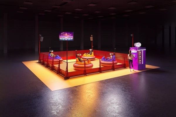 Battery Powered VR Bumper Cars spree interactive