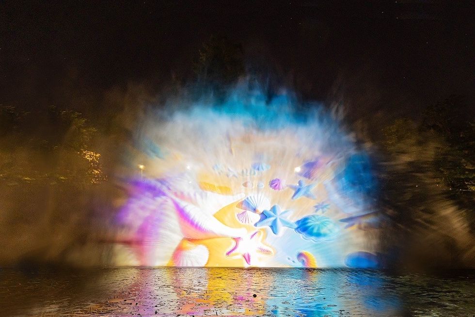 Beach Projections