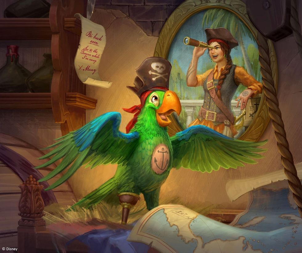 beak and barrel pirates of the caribbean tavern disney world