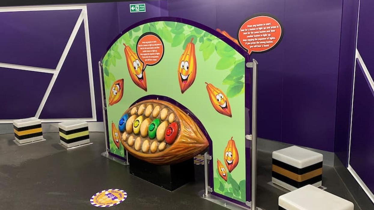 Bean Game Cadbury World post COVID RMA themed attractions
